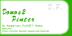 domos2 pinter business card